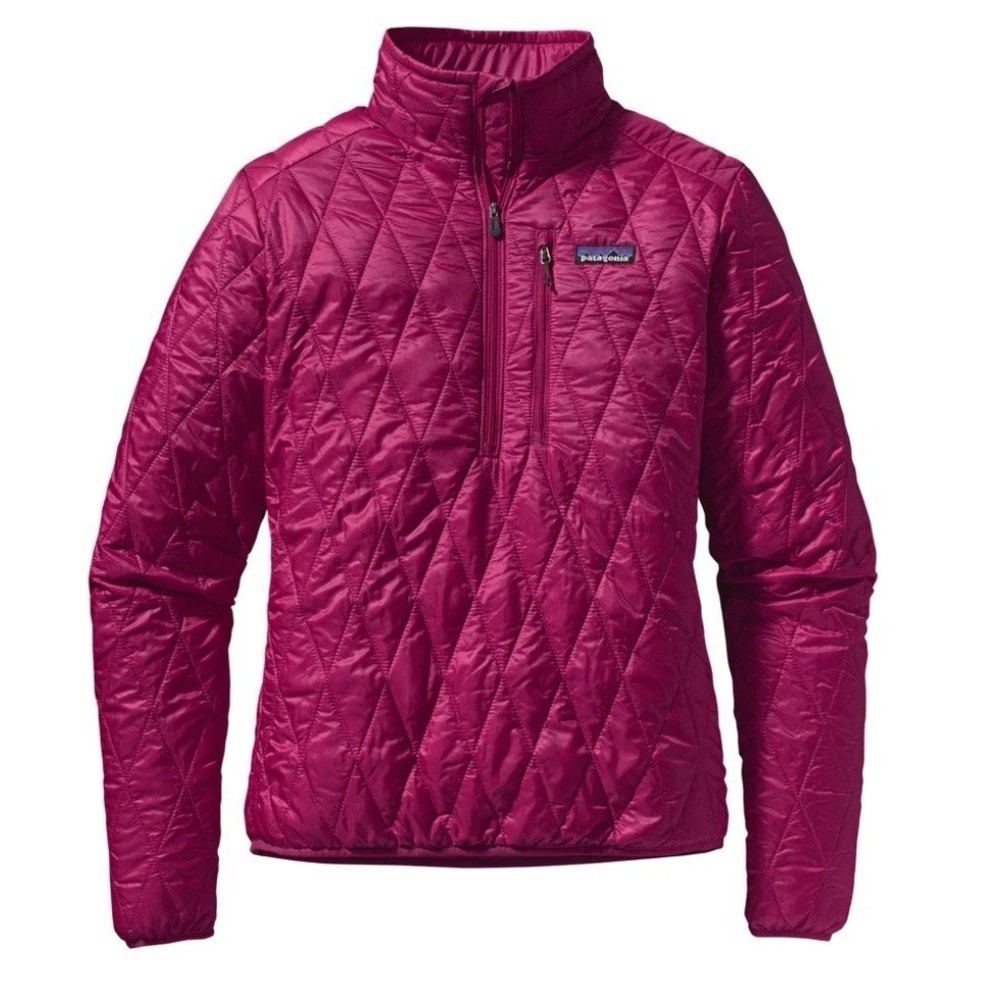 Patagonia Nano Puffer Pullover Jacket Sz X-small Magenta Primaloft Quilted 84025